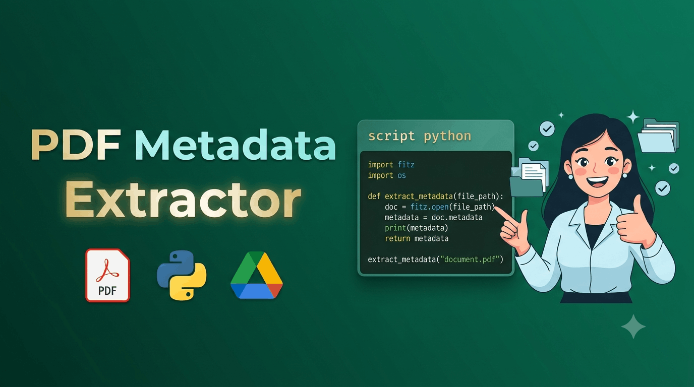 PDF Metadata Extractor — otomasi rename PDF dari Google Drive menggunakan Python dan CrossRef API